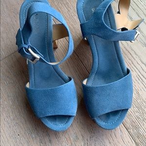 Michael Kors Blue Suede sandals